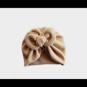 Baby and little girls organic cotton turban